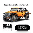 Mata2E separate setting front & rear pressure range for different road condition | Promata