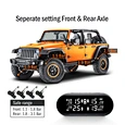 Mata2 tpms internal sensor separate setting Front & Rear Axle Promata