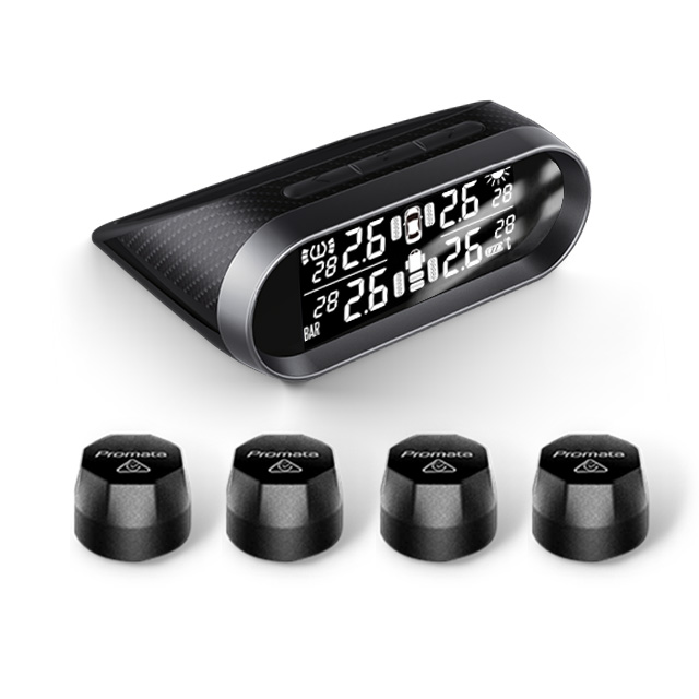 Tire pressure monitoring system for caravan