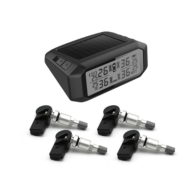 wireless solar LCD tpms with internal sensor