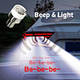 Reverse light, halogen with skirt P21W base scene