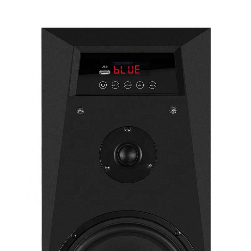HIFI 240W Wooden Stereo Bluetooth Karaoke Tower Speaker with HD Input ARC Function