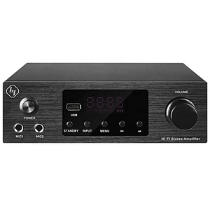 120W stereo mini size HI-FI power amplifier for home audio
