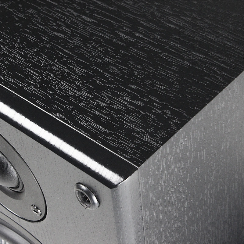 HIFI Passive Wooden Bookshelf Stereo Speaker
