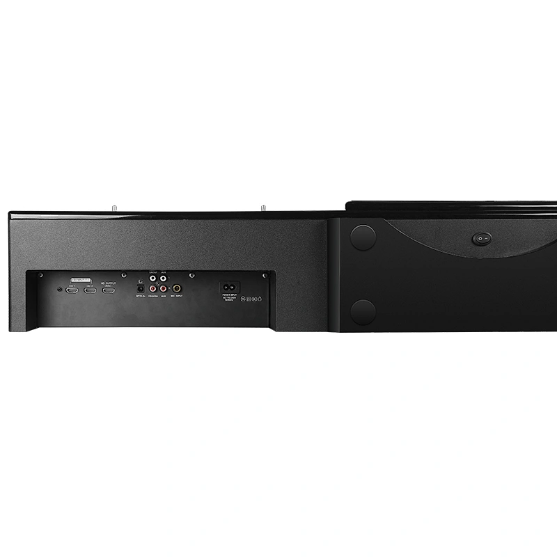 7.1ch surround sound wireless wooden home theater sound bar speaker patented design for home entertainment