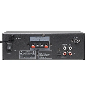 2.1ch AV amplifier D class lightness design