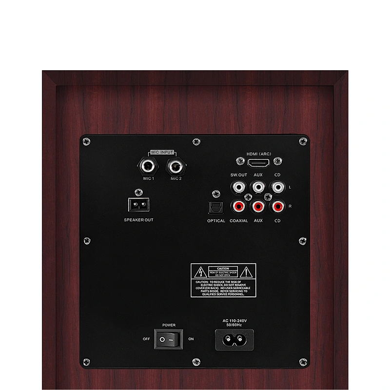 Multimedia 200W Active Tower HiFi Bluetooth Speaker with ARC