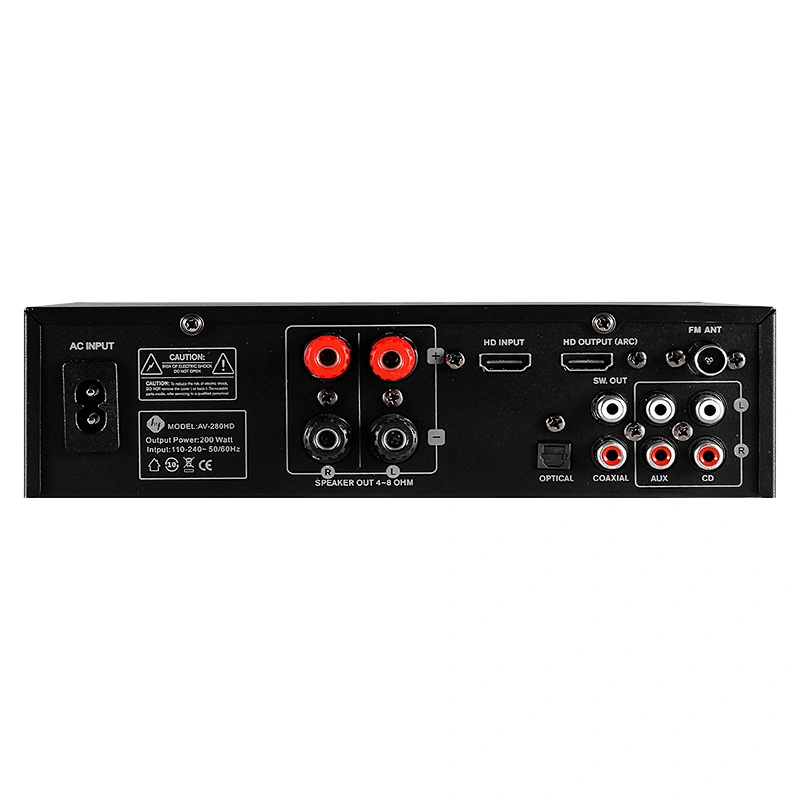 240W Integrated HD Stereo Digital Amplifier with Karaoke Blue tooth function