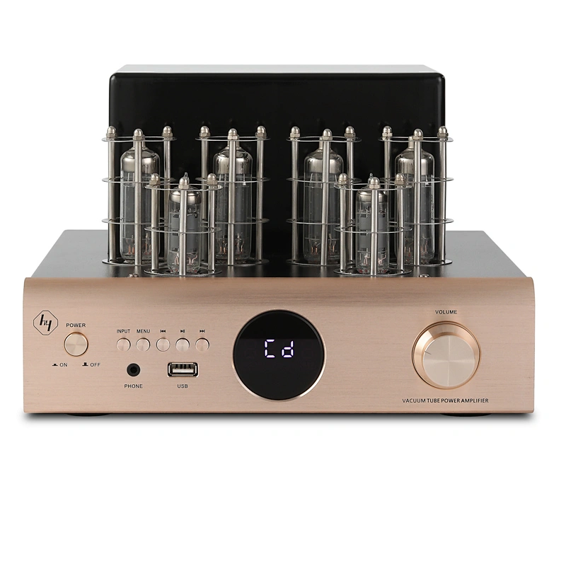 High power Hifi Tube Audio amplifier with remote control