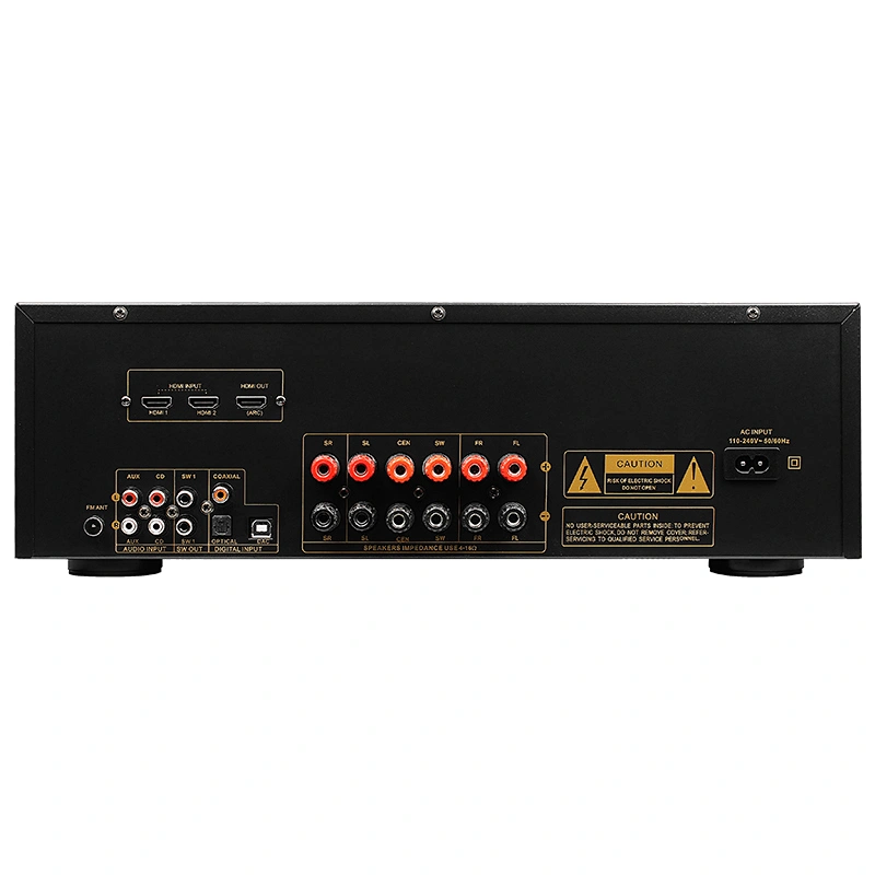 5.1ch AV Receiver Amplifier for Home Theater
