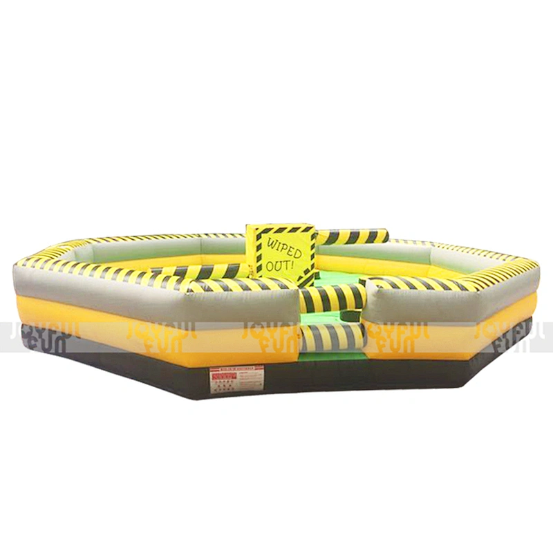 New design best sell inflatable wipe out game melt down inflatable toys for sale