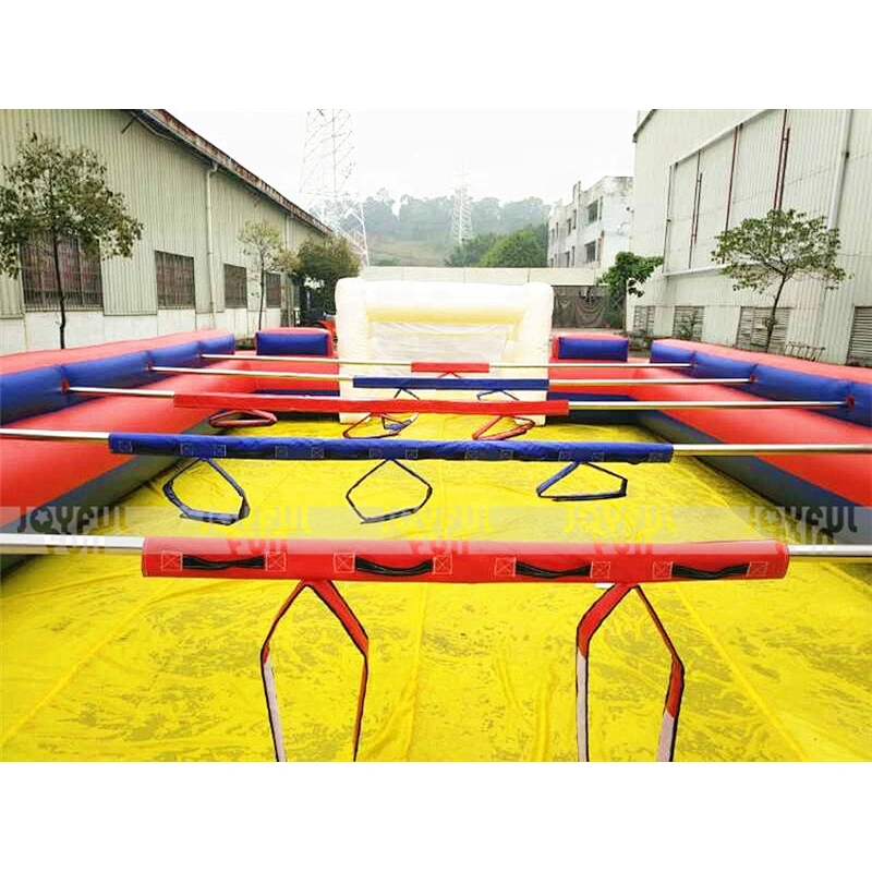 High quality popular inflatable human table soccer inflatable table soccer sport game for sale