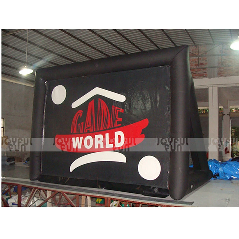 Cheap Price Big Size Inflatable Soccer Frame for Shooting Game