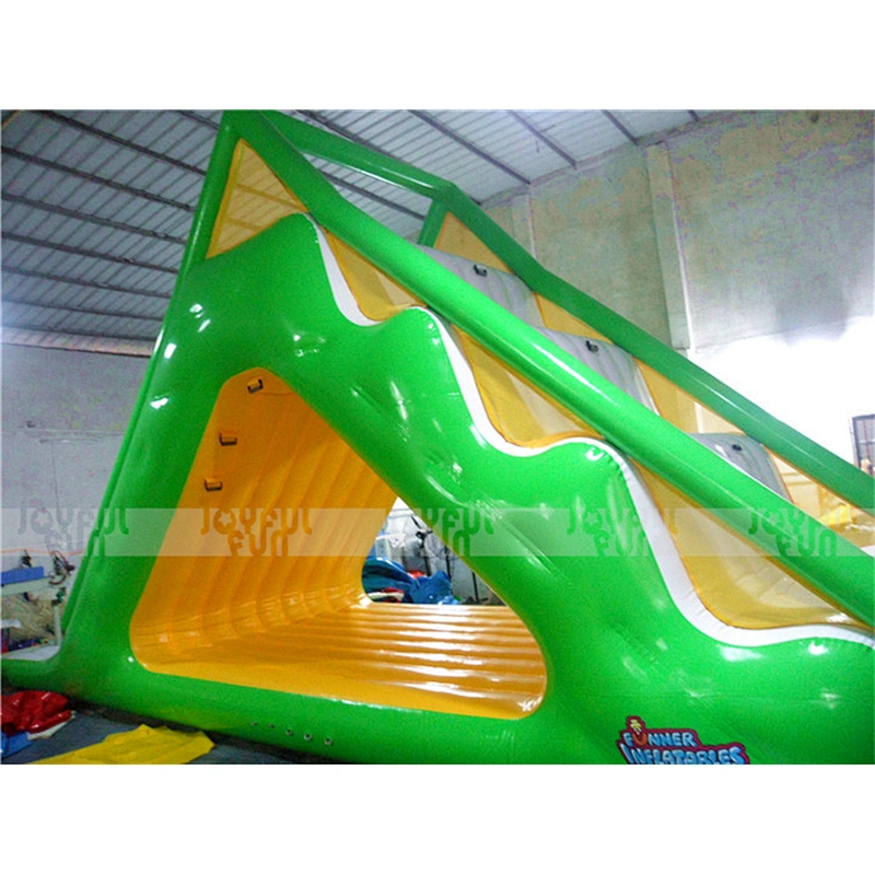 Outdoor Sports Equipment Climbing Wall Inflatable Water Slide for Aqua Park