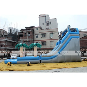 Commercial china giant inflatable wet slide inflatable popular slide inflatable water slide for sale