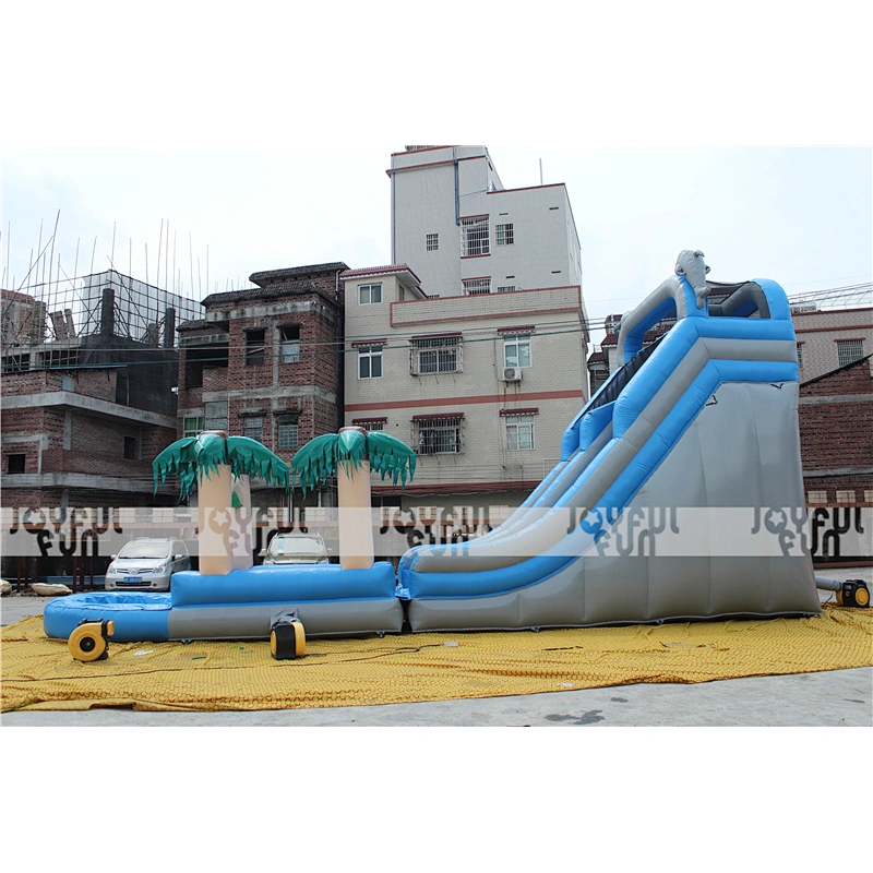 Commercial china giant inflatable wet slide inflatable popular slide inflatable water slide for sale