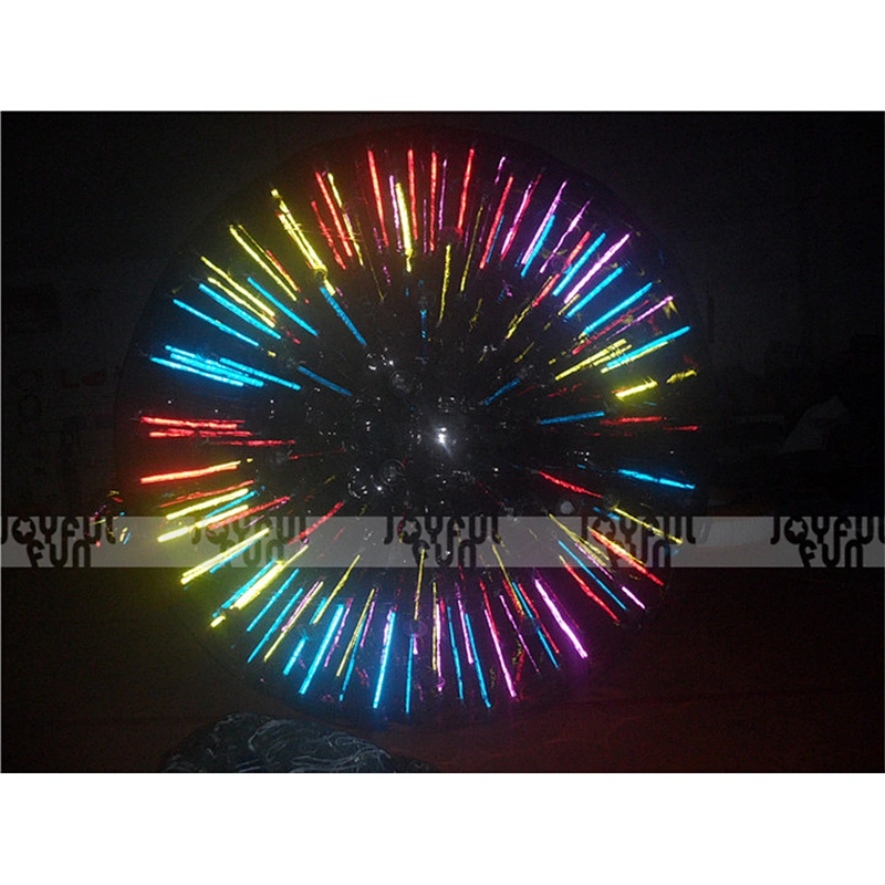 Customized Hot sell PVC/TPU  inflatable fluorescence zorb ball inflatable sport game for sale