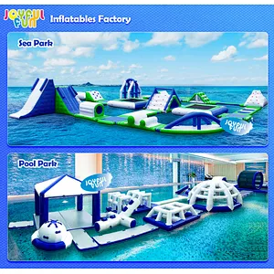 Small medium size cheap outdoor commercial inflatable floating water park equipment price