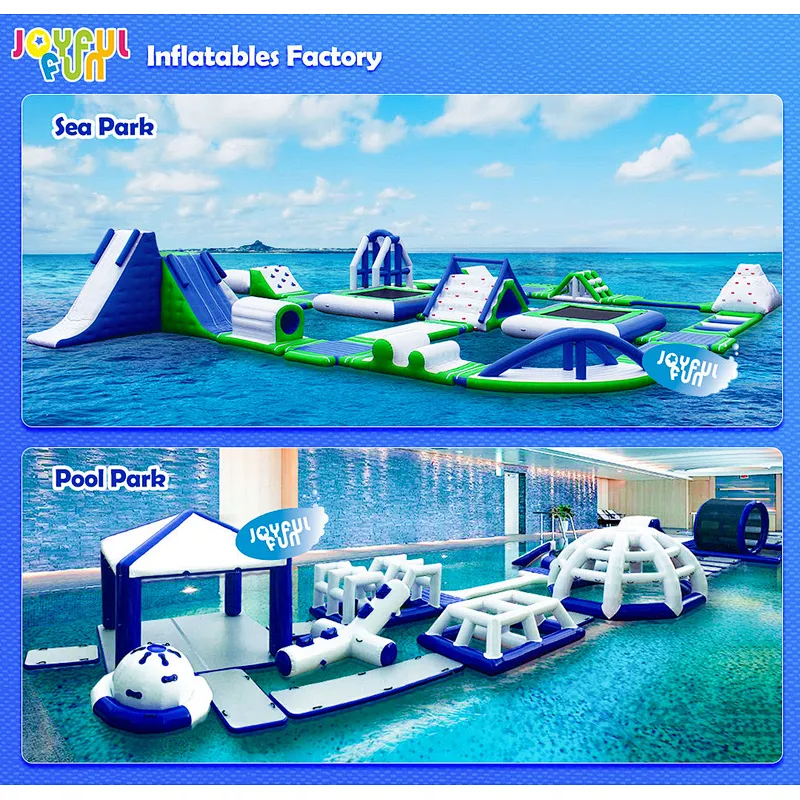 Small medium size cheap outdoor commercial inflatable floating water park equipment price