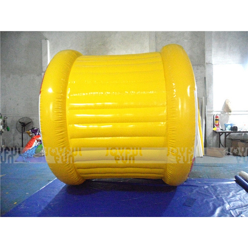 Funny plastic inflatable jumbo floating water pool ball / walk on water pvc bubble roller