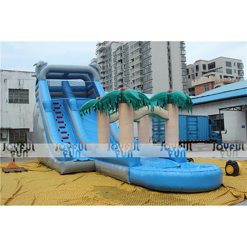 Commercial china giant inflatable wet slide inflatable popular slide inflatable water slide for sale