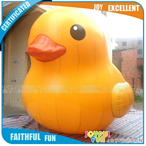 Factory price professional skill	inflatable yellow duck inflatable advertising for sale