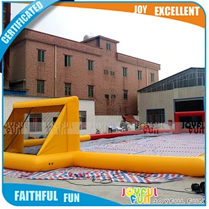 Games Alibaba Outdoor Customized Sport Game Football Gate Inflatable Soccer Field