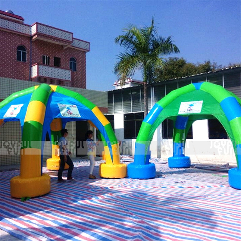 Custom 0.9mm pvc inflatable ad tent, grow advertising tent for sales