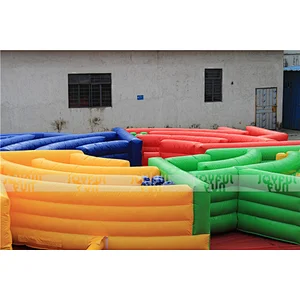Hot Selling Inflatable Interactive Entertainment Mechanical Game Inflatable Dizzy X Interactive Obstacle Course