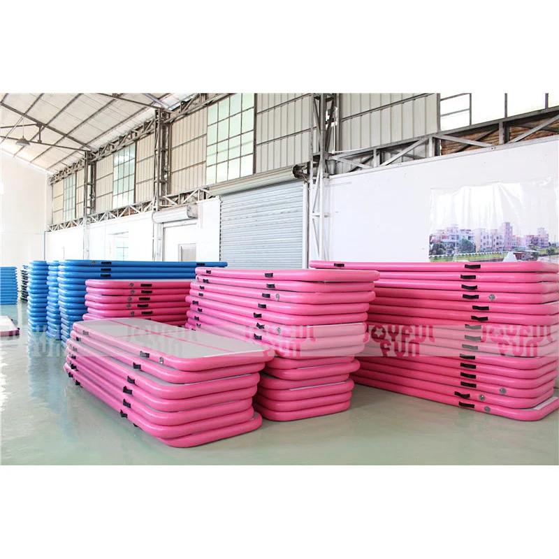 Wholesale Sport Games Gym Track Customized Inflatable Yoga Mat for Adults