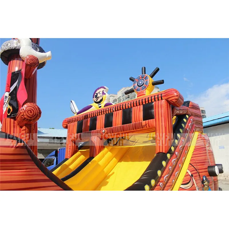 Outdoor or Indoor Inflatable pirate ship playground for sale