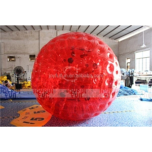 Factory Wholesale Red Color Inflatable Zorbing Ball
