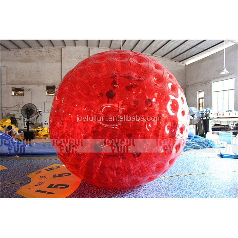 Factory Wholesale Red Color Inflatable Zorbing Ball
