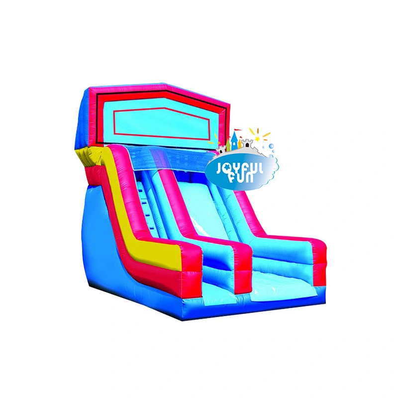 China factory PVC Inflatable Slide Double Lane Kids slide indoor for Sale