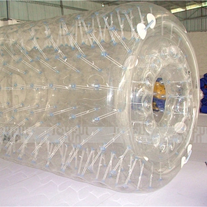 Hot selling factory inflatable roller wheel outdoor interesting game inflatable toy for sale