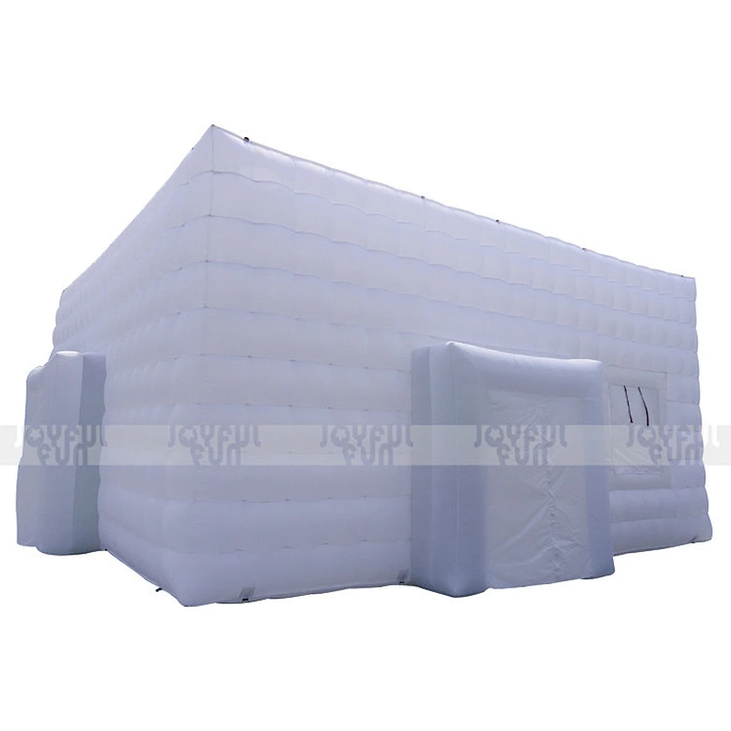 Promotional customized attractive price 15*7*5m/ ft square big inflatable oxford tent