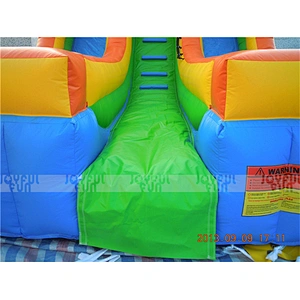 Hot Sale Inflatable Double Lane Slip Slide Outdoor Floating House Inflatable Water Slide