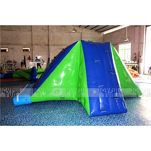 Hot selling top quality outdoor inflatable water iceberg slide entertainment equipment