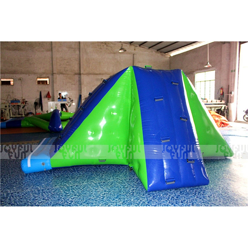 Hot selling top quality outdoor inflatable water iceberg slide entertainment equipment
