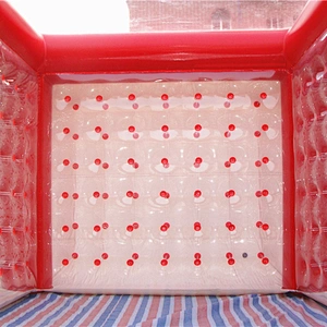 Fashionable new design square transparent tent inflatable tent for sale