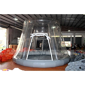 High quality outdoor camping transparent clear lawn inflatable globe tent for party or events