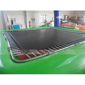 15ft Rectangular Inflatable Water Trampoline for sale