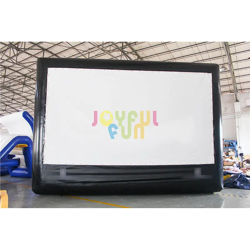 Joyful Fun OEM Advertising Screen Commercial Outdoor Inflatable Movie Screen