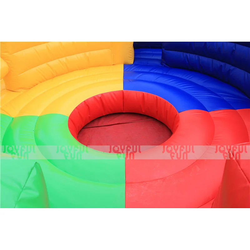 Hot Selling Inflatable Interactive Entertainment Mechanical Game Inflatable Dizzy X Interactive Obstacle Course