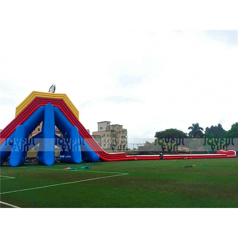 Fantastic design super huge and lengthen inflatable hippo slide inflatable water slide inflatable wet slide for sale