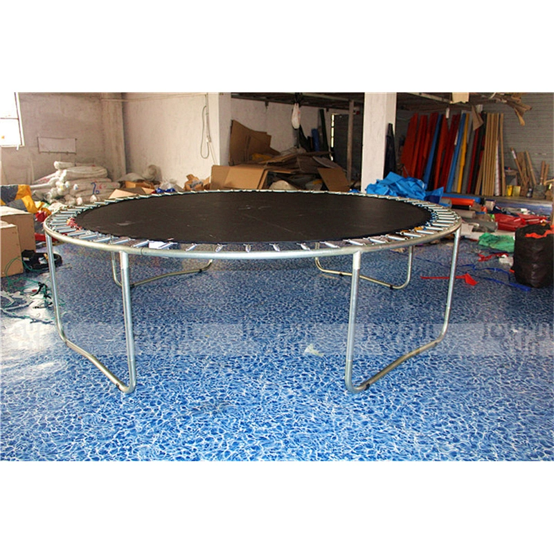 High quality factory price inflatable steel frame trampoline game for kids and adults