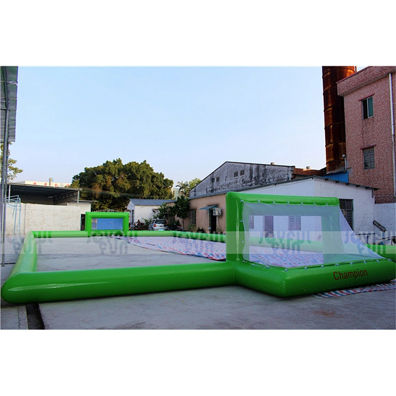 Good Custom Giant Inflatable Water Soccer Field Inflatable Football Foam Pit with Factory Price