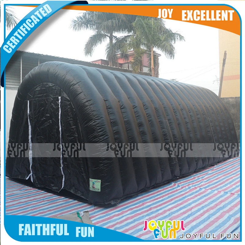 Top sale toys inflatable blow up tent, black inflatable tent, giant inflatable tent for kids