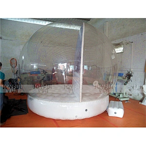 Customized Events and Wedding Decoration Giant Human Size Inflatable Christmas Snow Globe