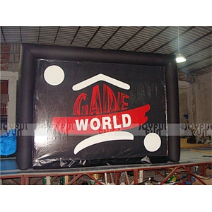 Cheap Price Big Size Inflatable Soccer Frame for Shooting Game